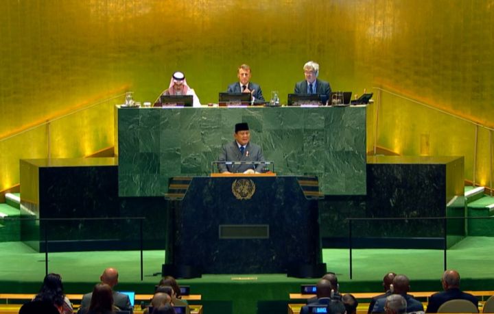 Berbicara di PBB, Prabowo Desak Israel Mengakui Negara Palestina demi Perdamaian